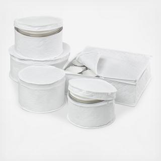 5-Piece Dinnerware Storage Set