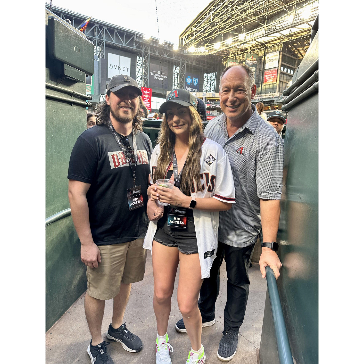 April 12, 2024 - Meeting Gonzo at Chase Field