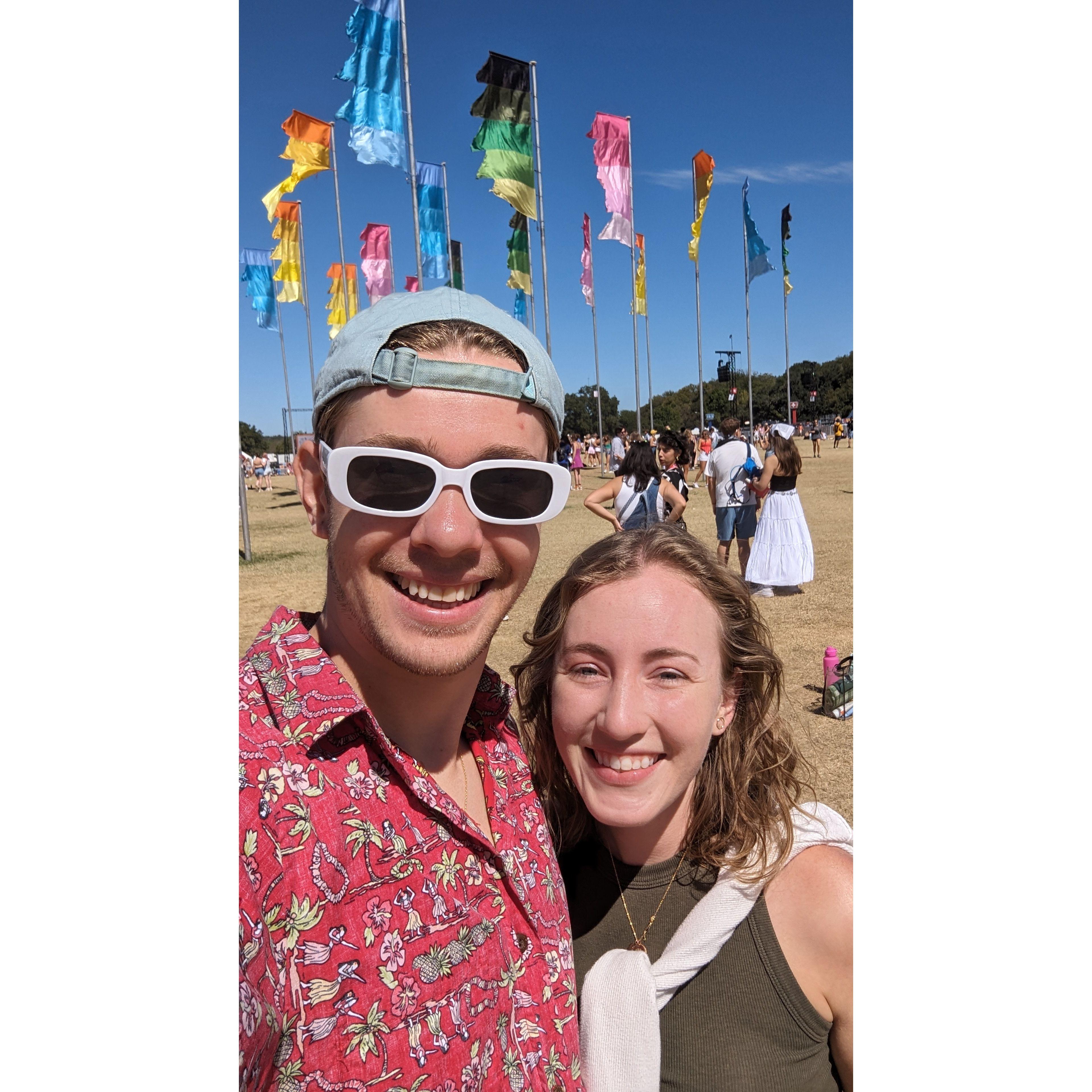 Our first Music Festival together! Austin ACL 2023