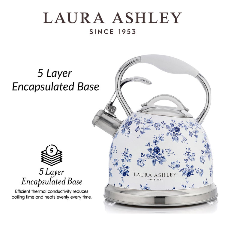 Laura Ashley, 10-Cup Stove Top Kettle | Zola
