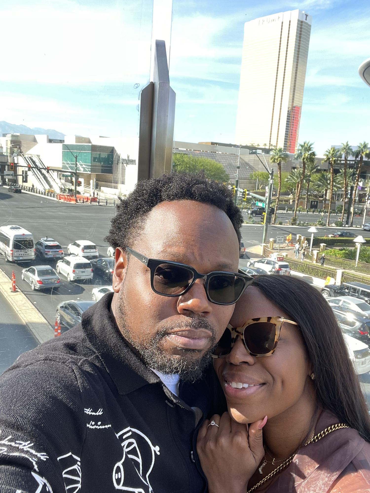 In Las Vegas getting ready to see Usher live in concert! 2022!