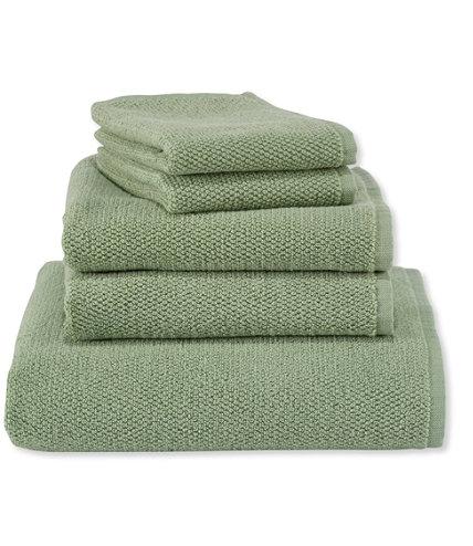 Organic Textured Cotton Towel Set