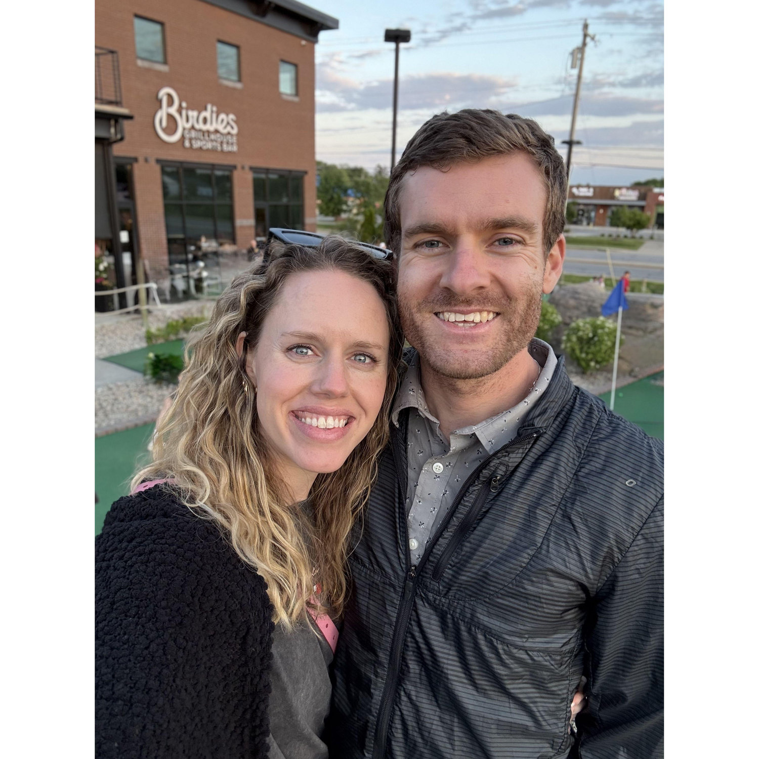 May 2025: mini golf in Westfield, IN