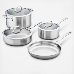 Zwilling Spirit Tri-Ply 7-Piece Cookware Set