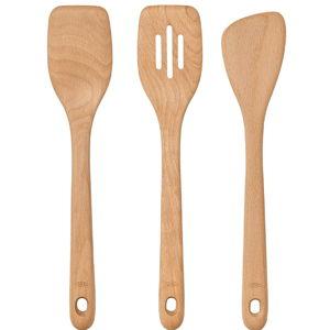OXO 3 Piece Good Grips Wooden Turner Set, large