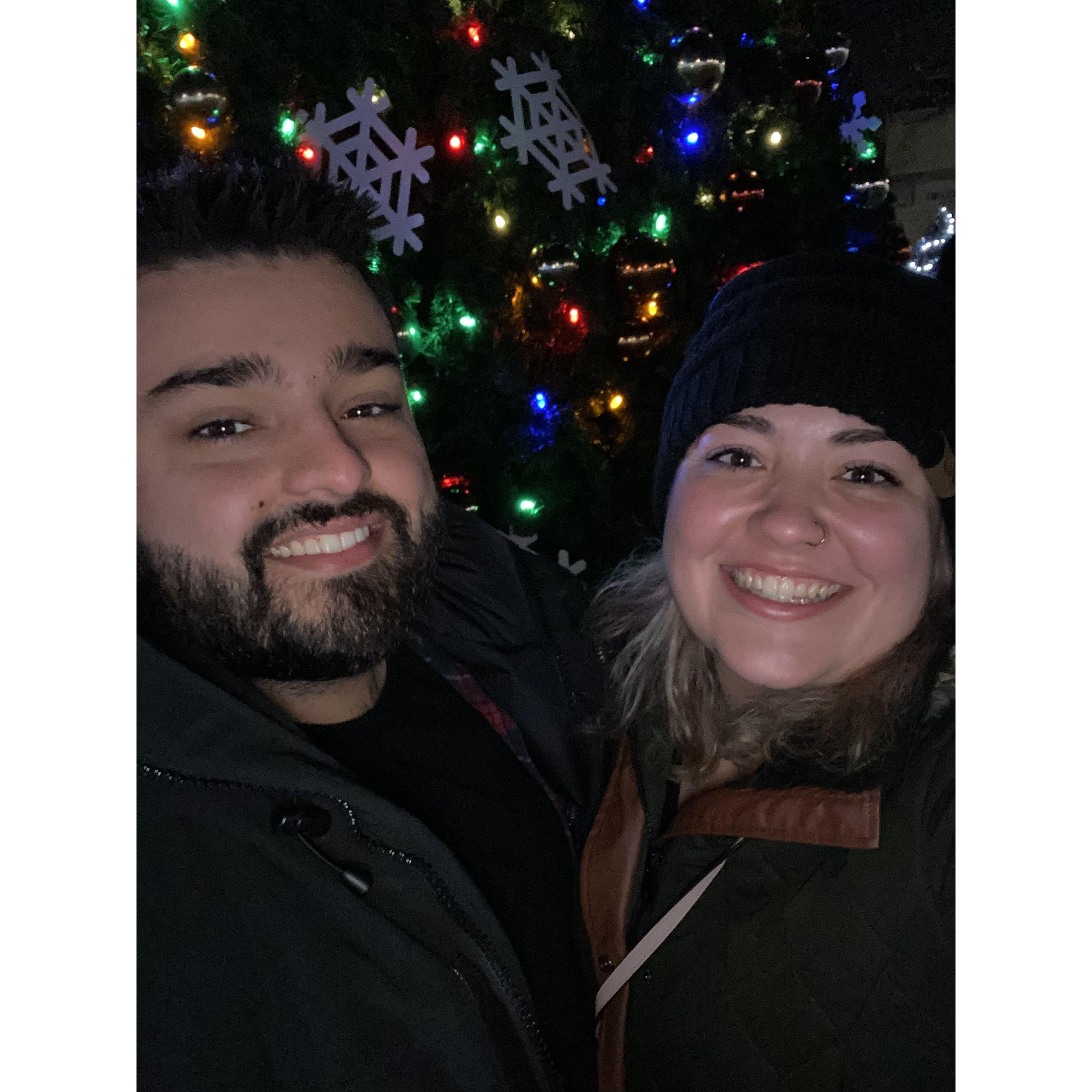 Second date.... No first date picture because Alex wasn't prepared for how many pictures we would be taking after 4 years, November 2020