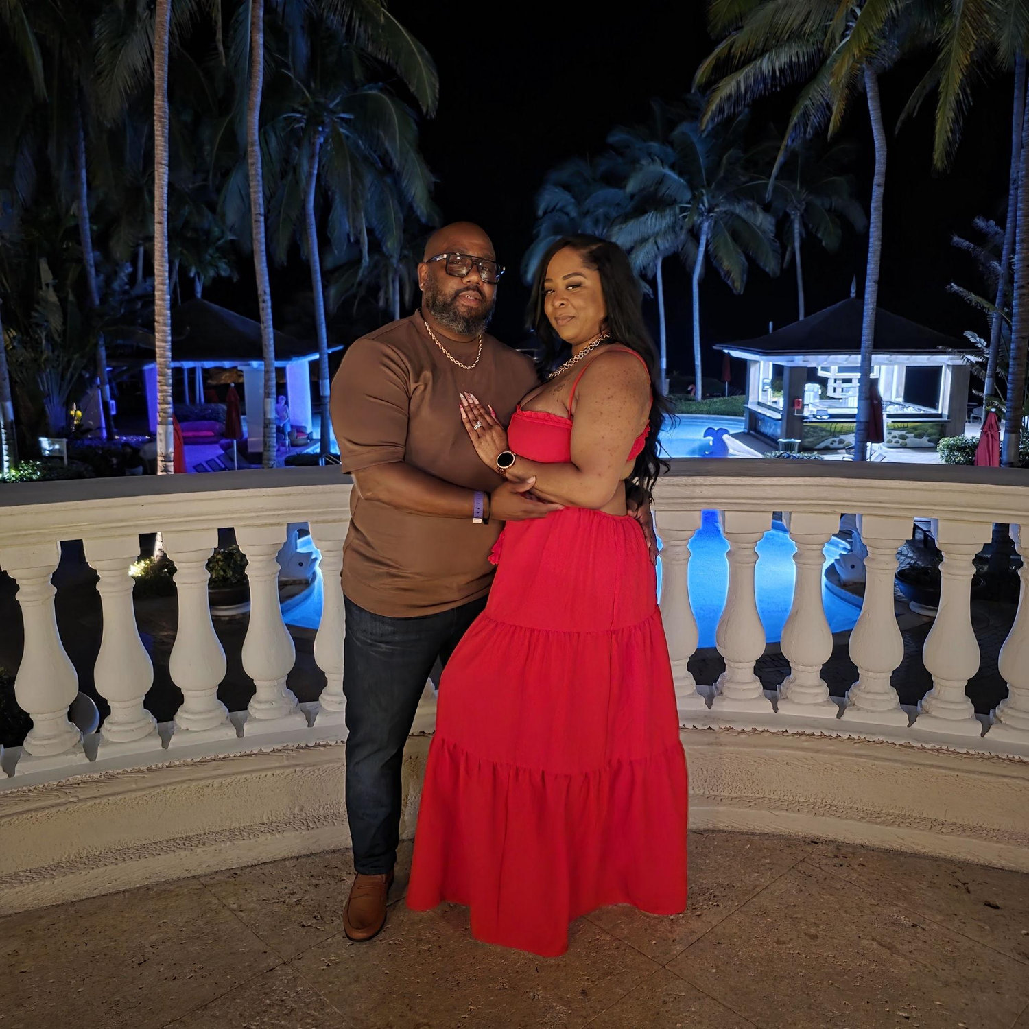 The magical night where we got engaged! #Jamaica