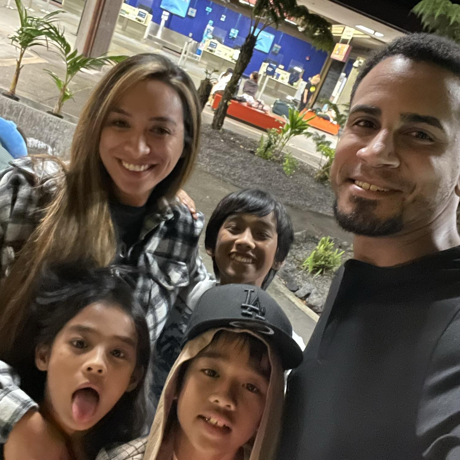 When Antonio used to travel between Hawaii Island and Oahu