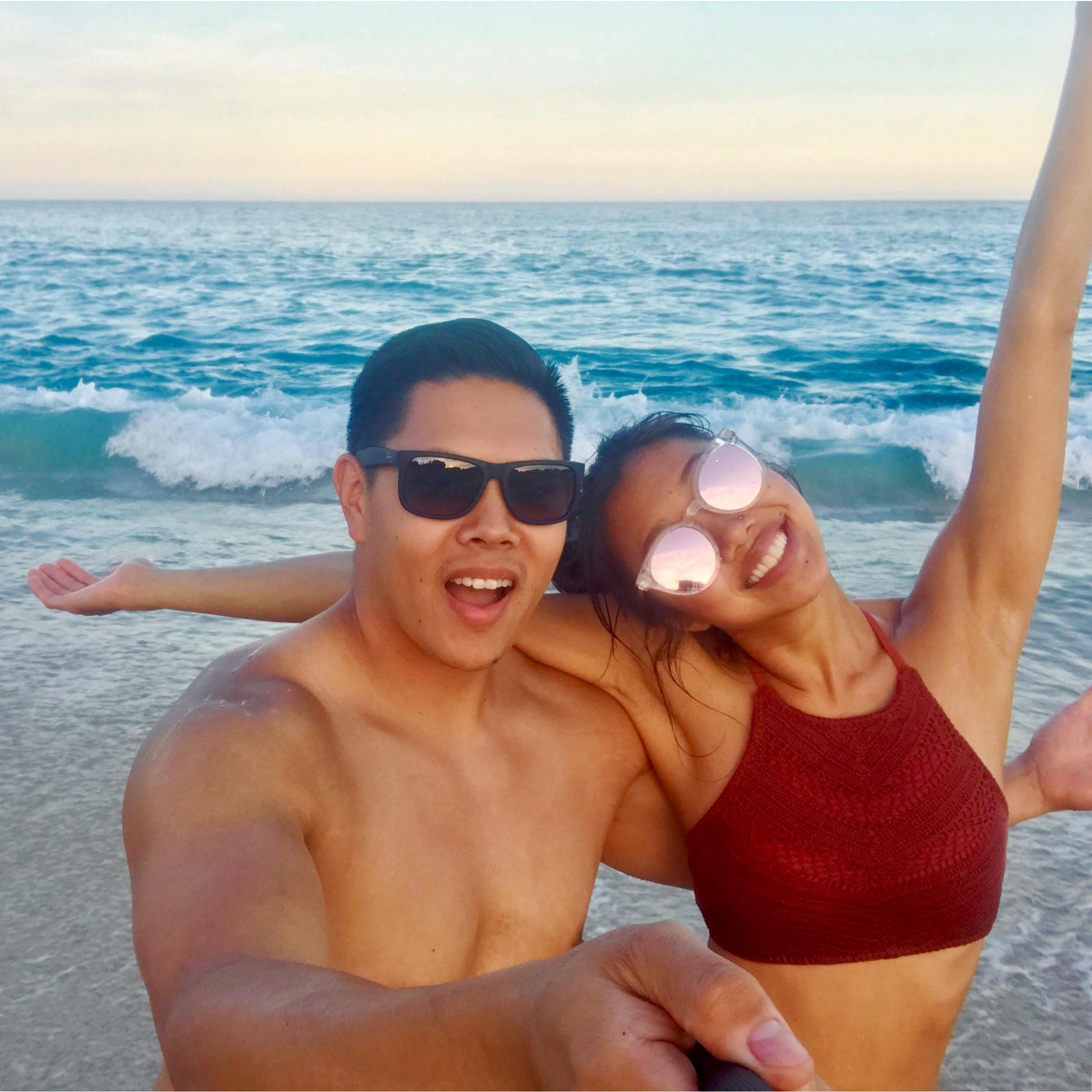 We enjoy long walks on the beach 😂 (Puerto Vallarta, Mexico)