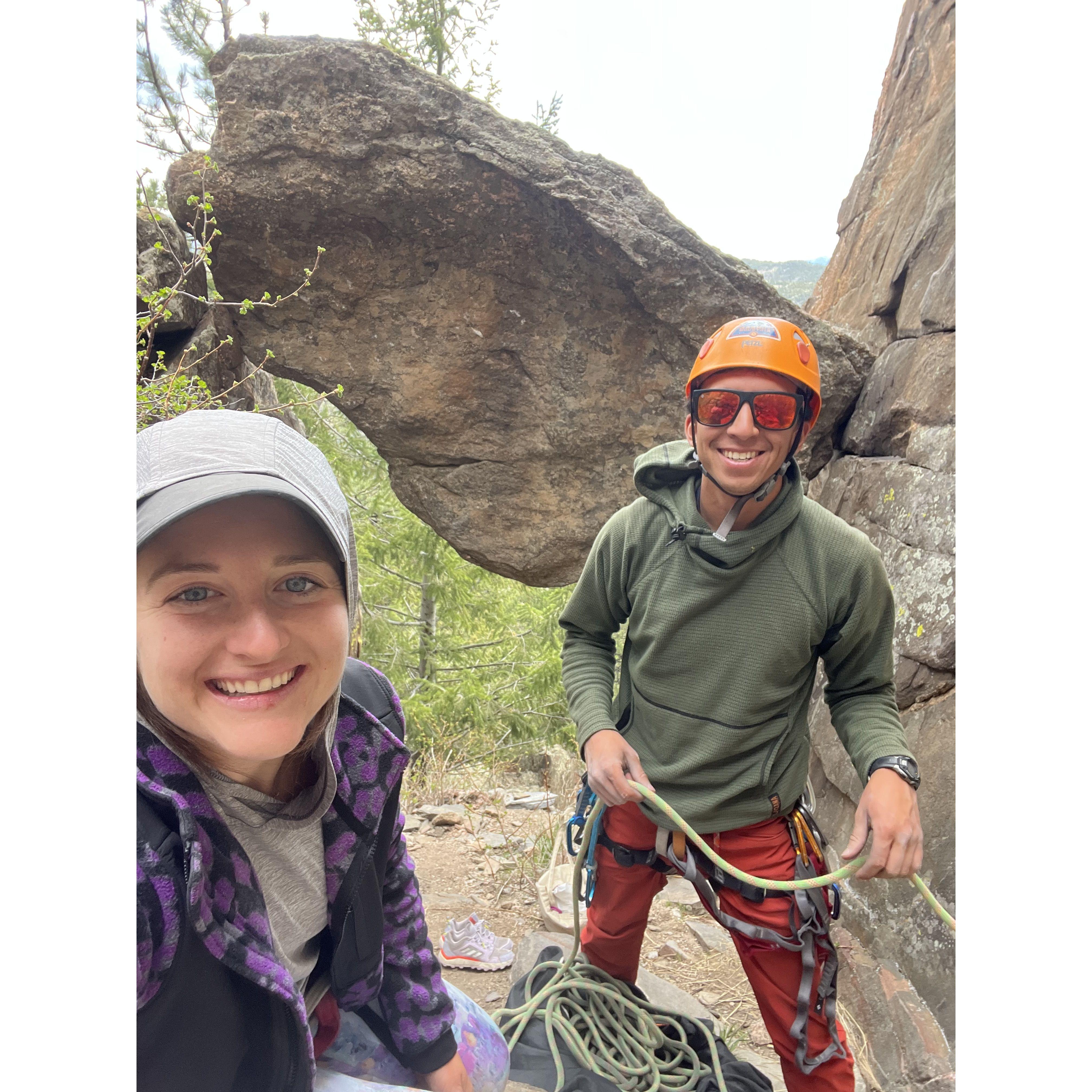 Climbing at the Monastery | Colorado
