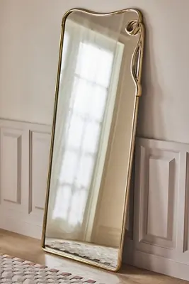 Sade Metal Loop Rectangle Dressing Mirror