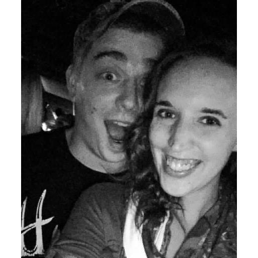 At our first concert today. Brett Young