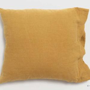 Gjusta Goods, Linen Snap Pillow Case - Marigold