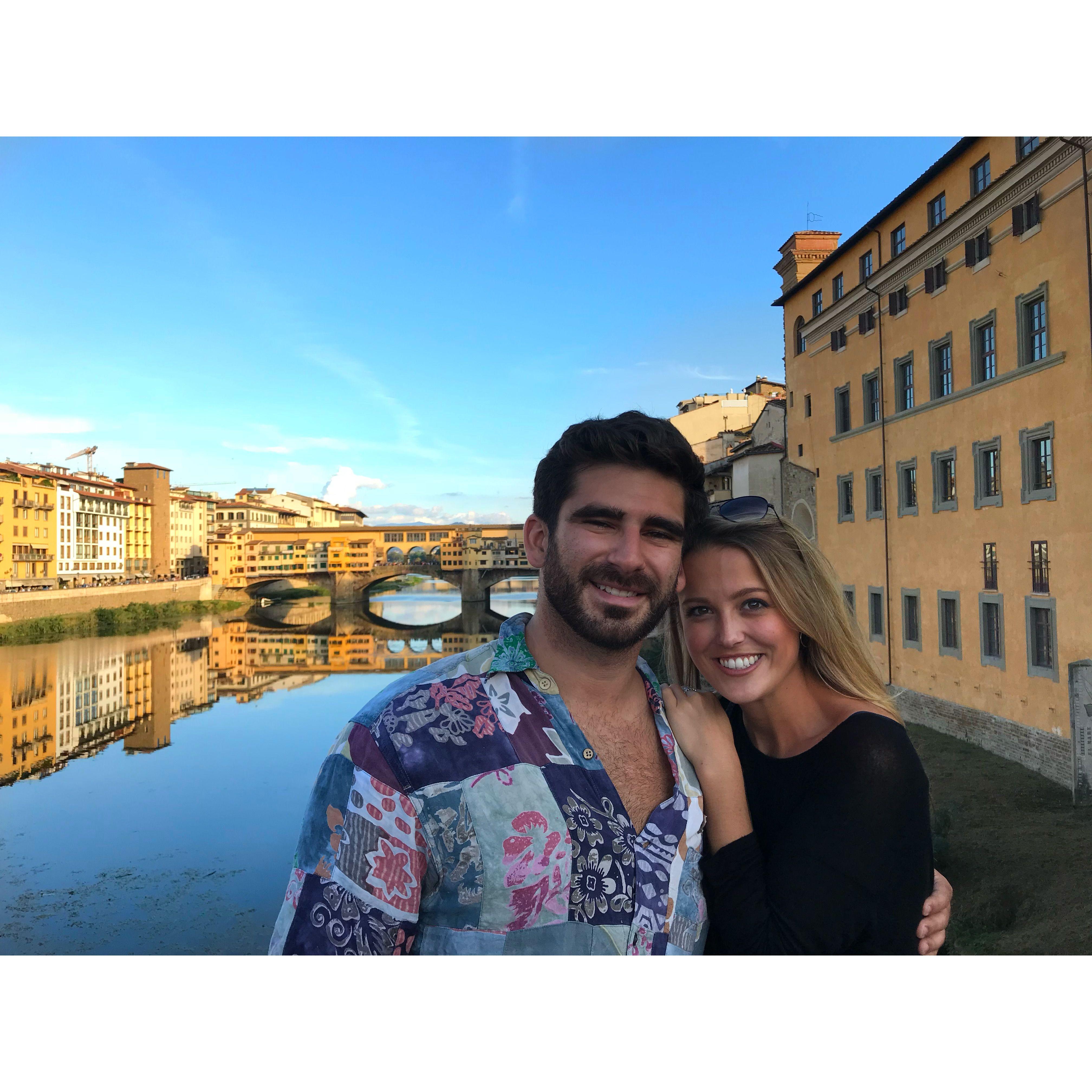 Our first vacation abroad was to Italy in 2017. Perks of dating a flight attendant!