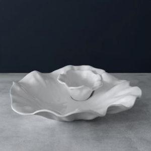 Beatriz Ball - Vida Bloom Chip & Dip (White)