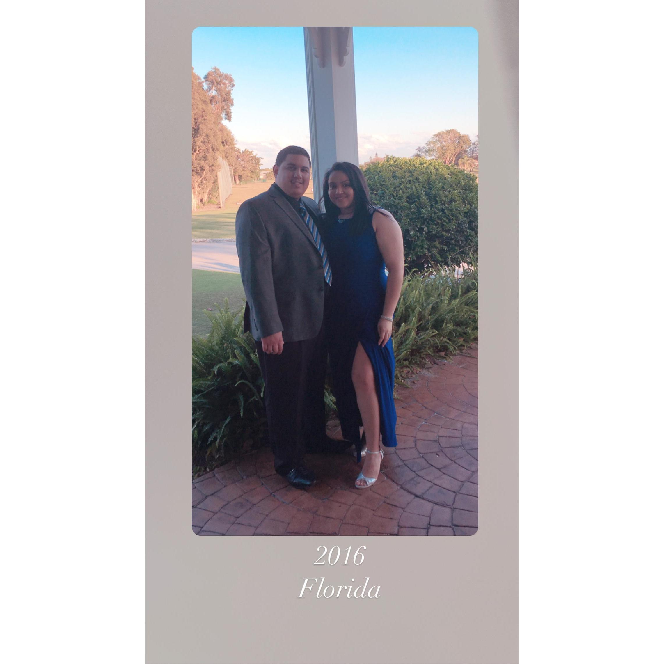 The sunshine state is home to many of our family and friends and is the state we have visited the most as a couple.