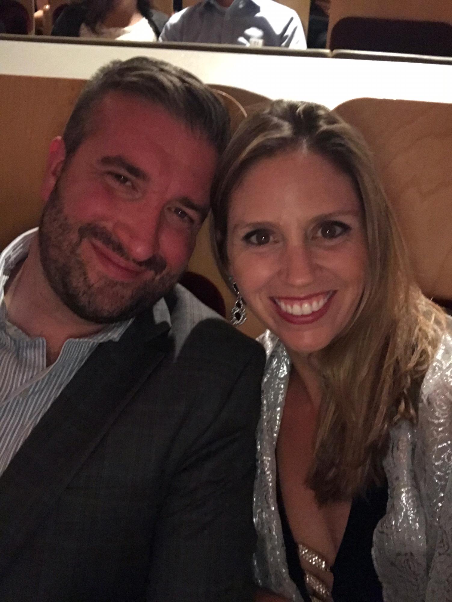 Jesse took Nikki to the Symphony for Frank Sinatra night.