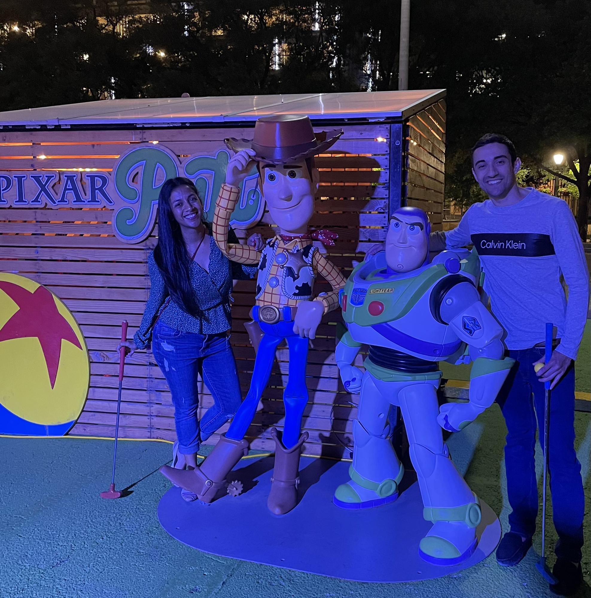 He indulges her on her sill date nights ideas #PixarPuttPutt