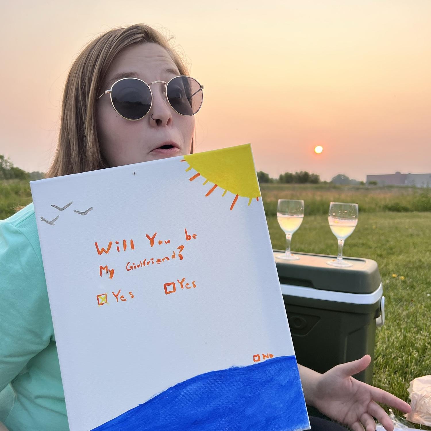 Will you be my girlfriend?