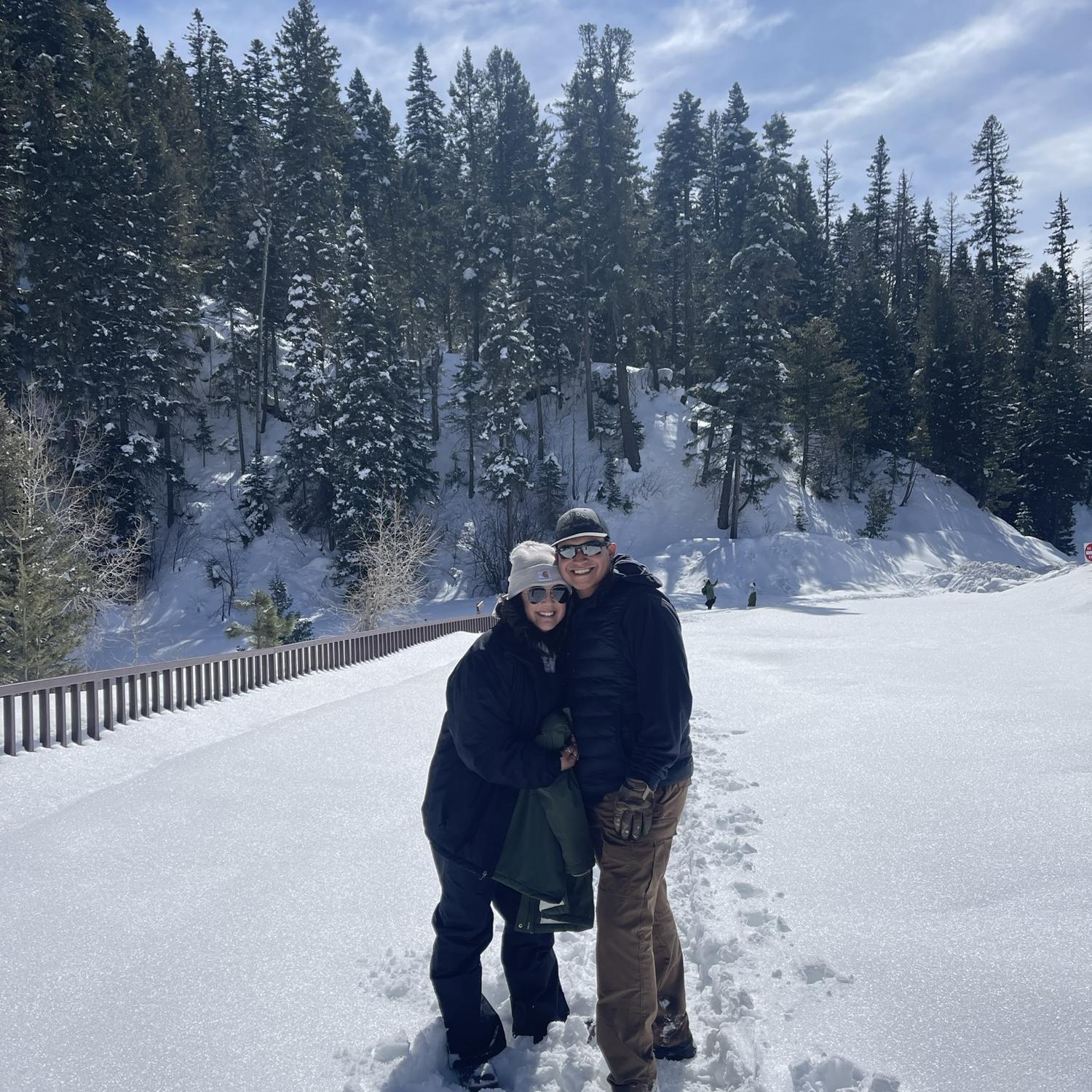 Our favorite place to be is the mountains