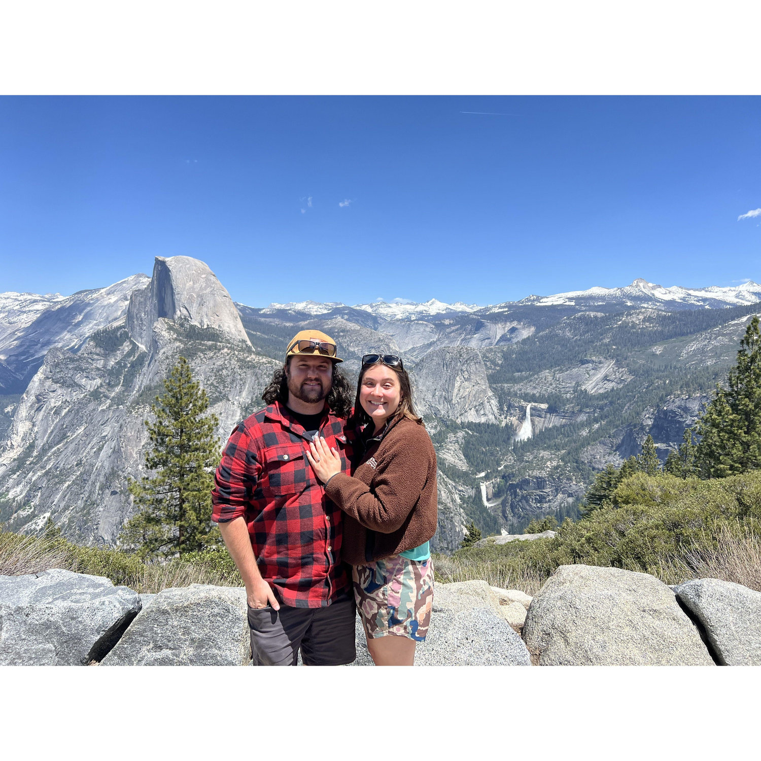 Glacier point - engagement point!