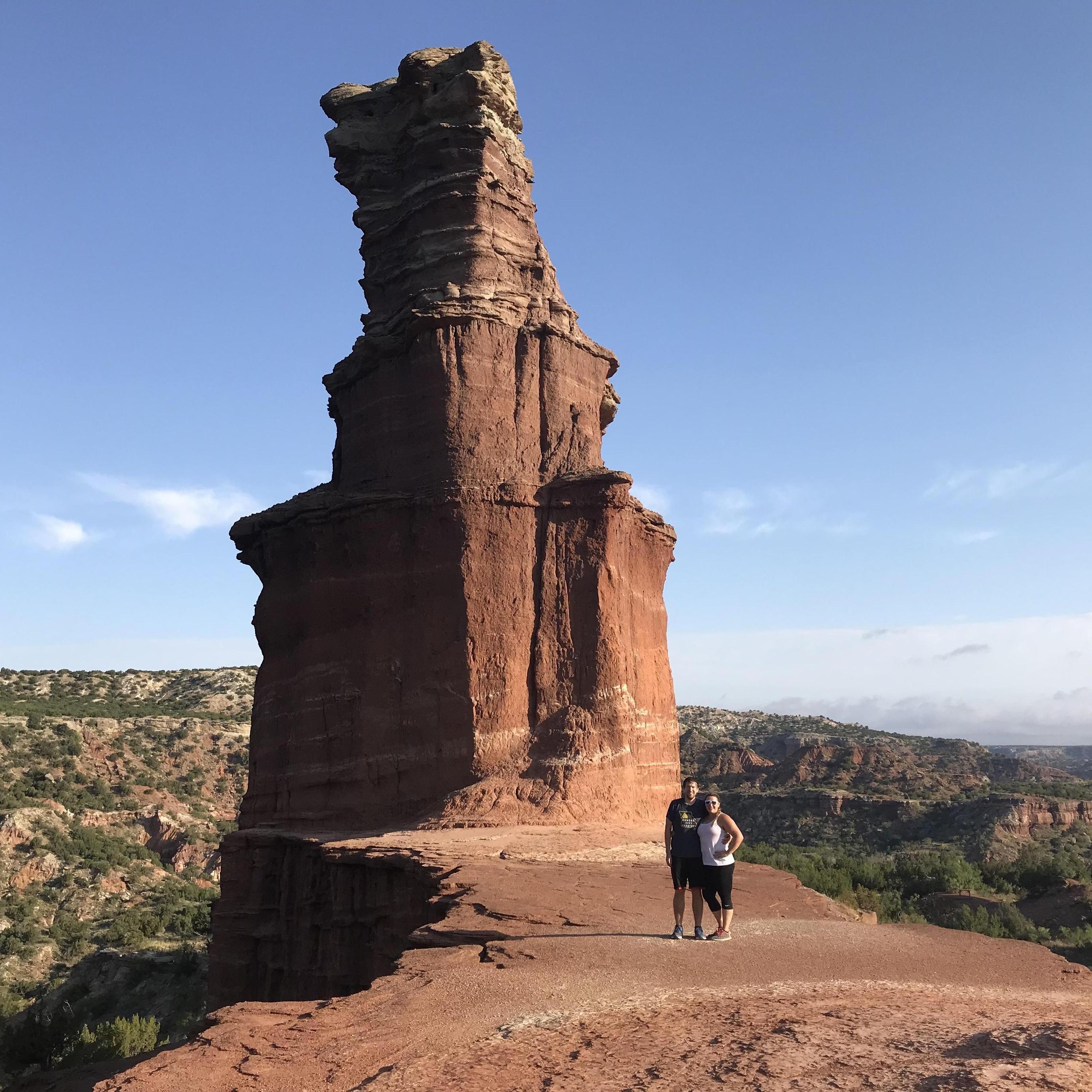 Lighthouse trail - Palo Duro Canyon. September 2019