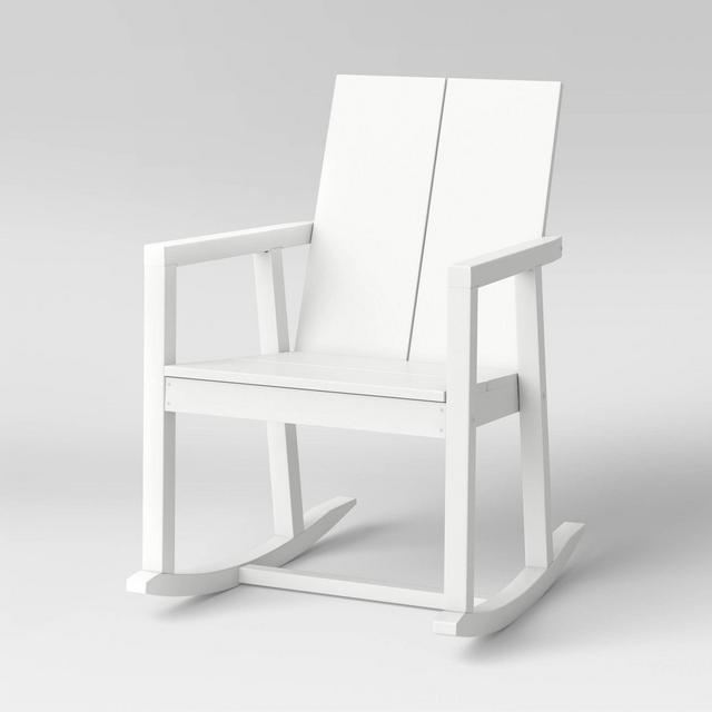 Moore POLYWOOD Patio Rocking Chair - White - Project 62™