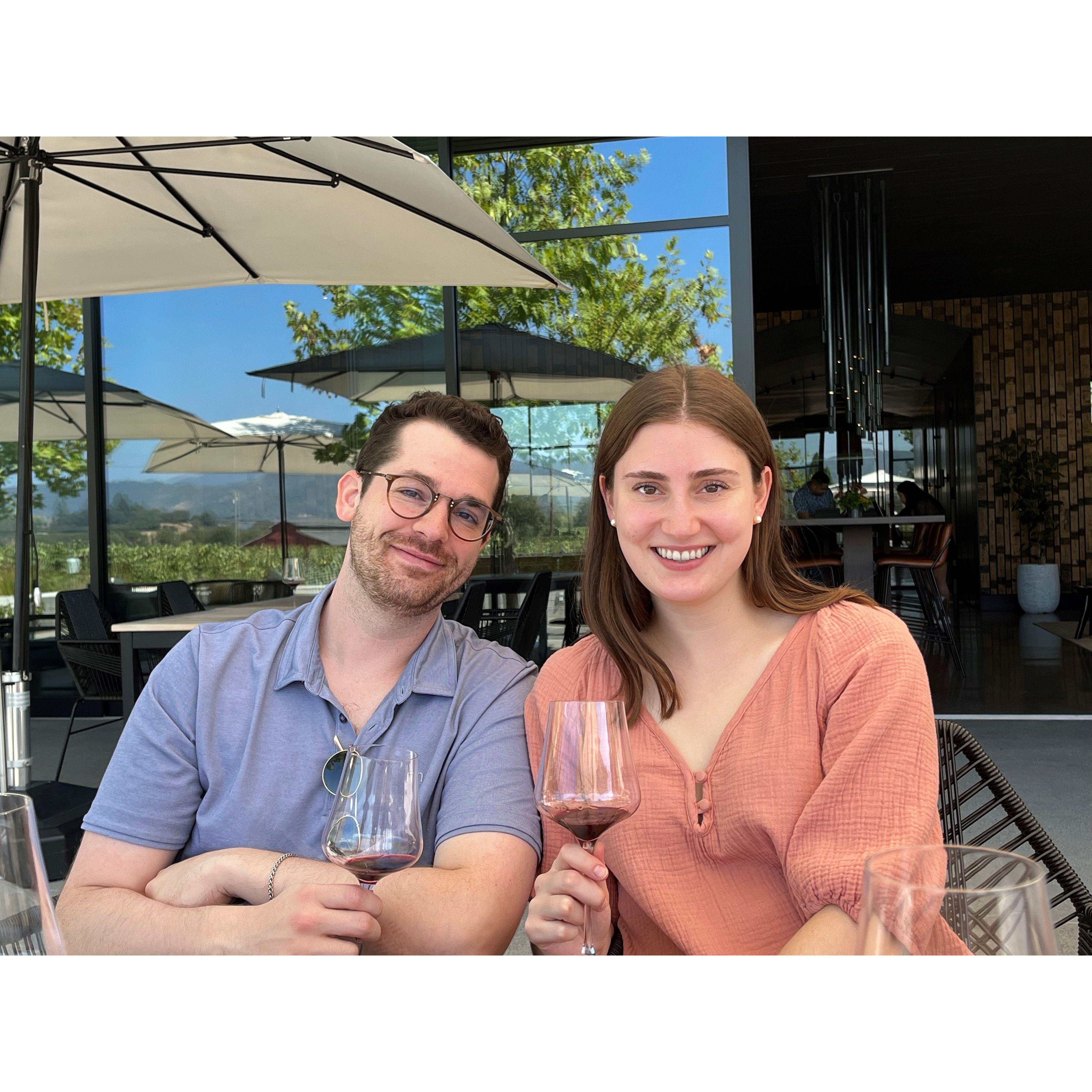 Clos Du Val in Napa, August 2022.
