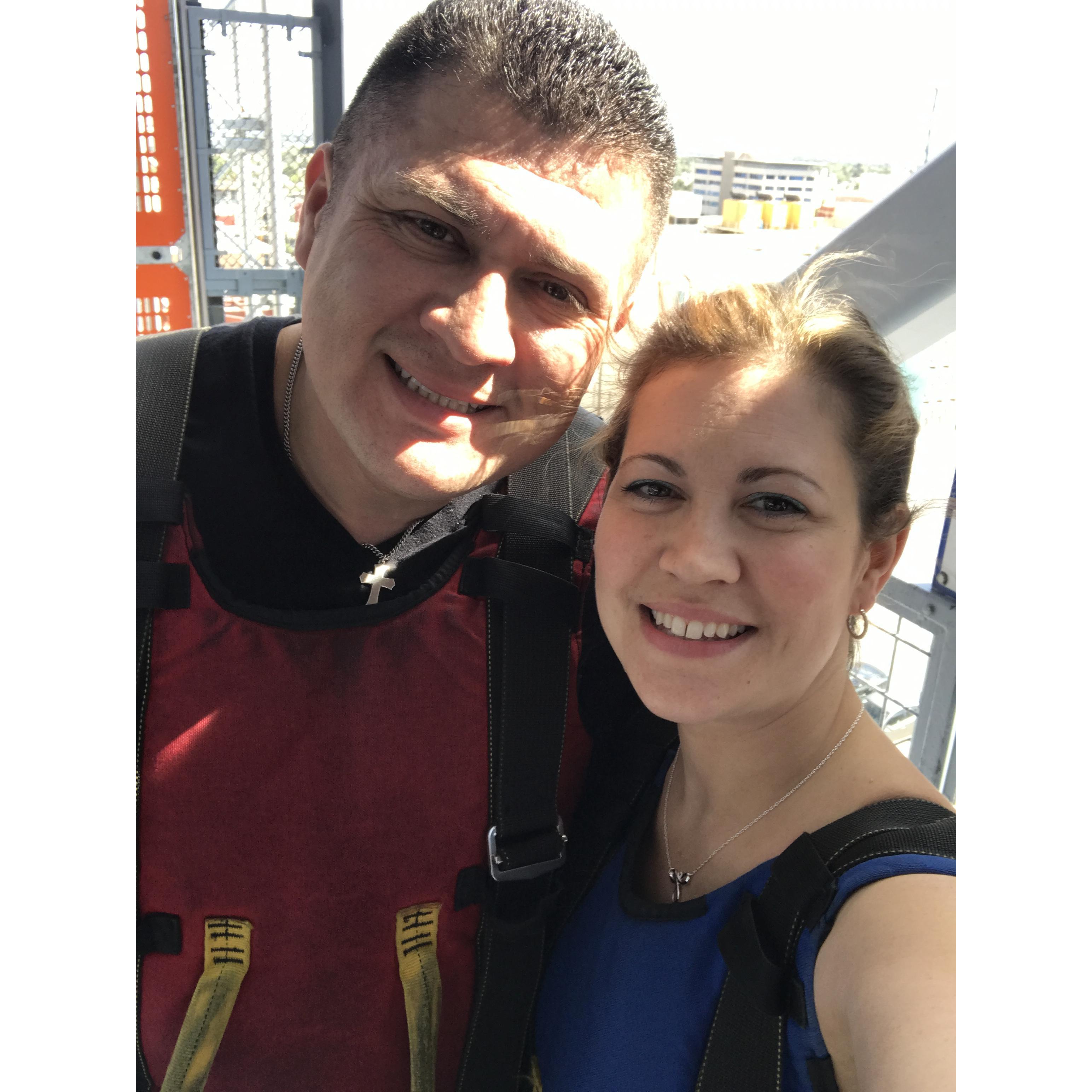 Slotzilla Zip line Las Vegas, 2017