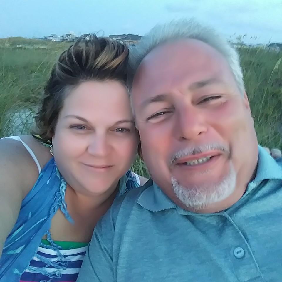 WE FOUND THE PERFECT SPOT ON TOP OF A HILL OVER LOOKING THE OCEAN BEFORE WALKING THE BOARDWALK LATER THAT NIGHT