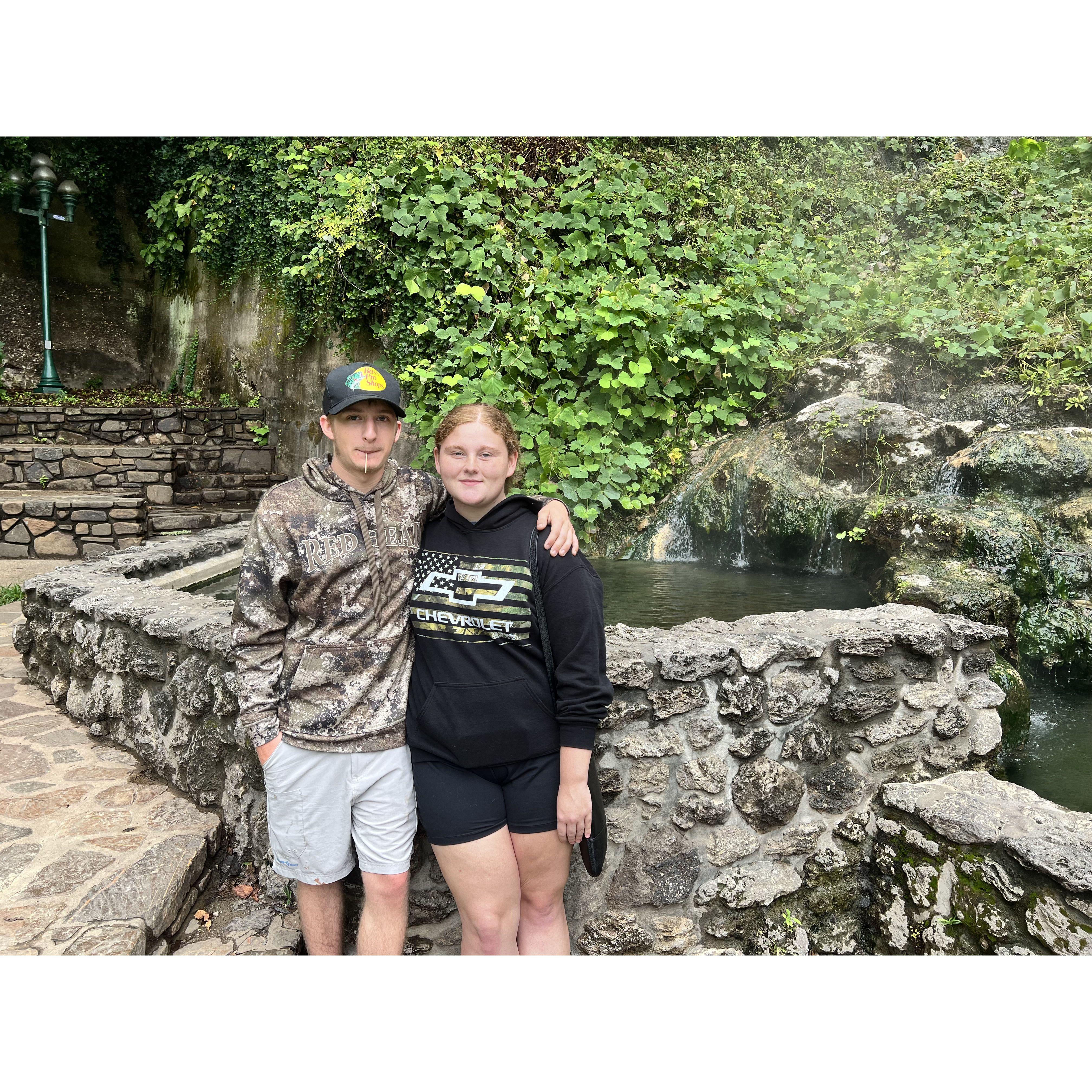We have done a lot of traveling together since our first trip to Arkansas in 2022. We love exploring and seeing new sights together.