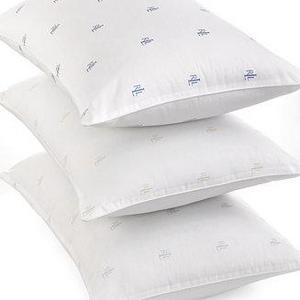 Logo Medium Density Standard/Queen Pillow, Down Alternative