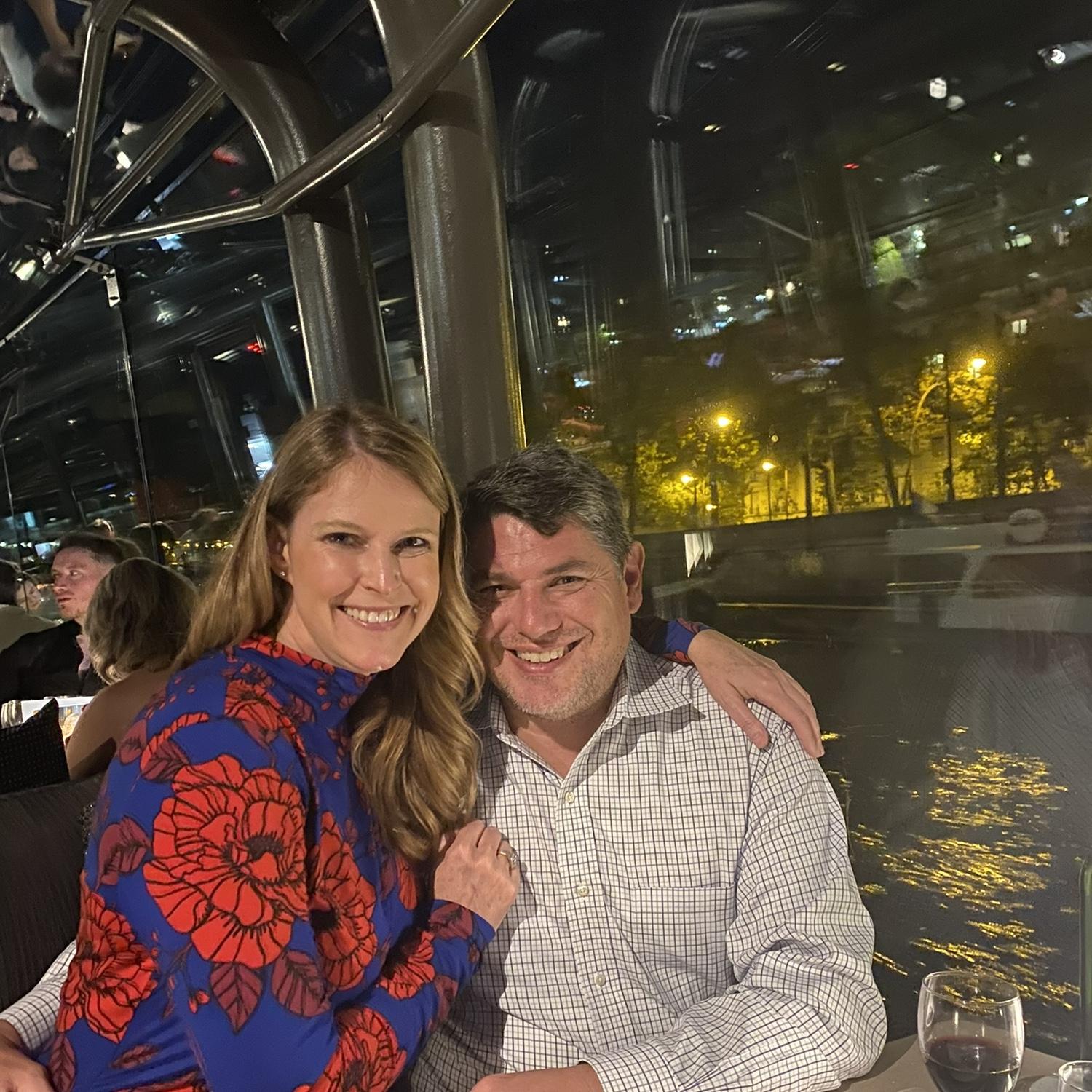 Sunset Cruise on The Seine, Paris, Nov 2022