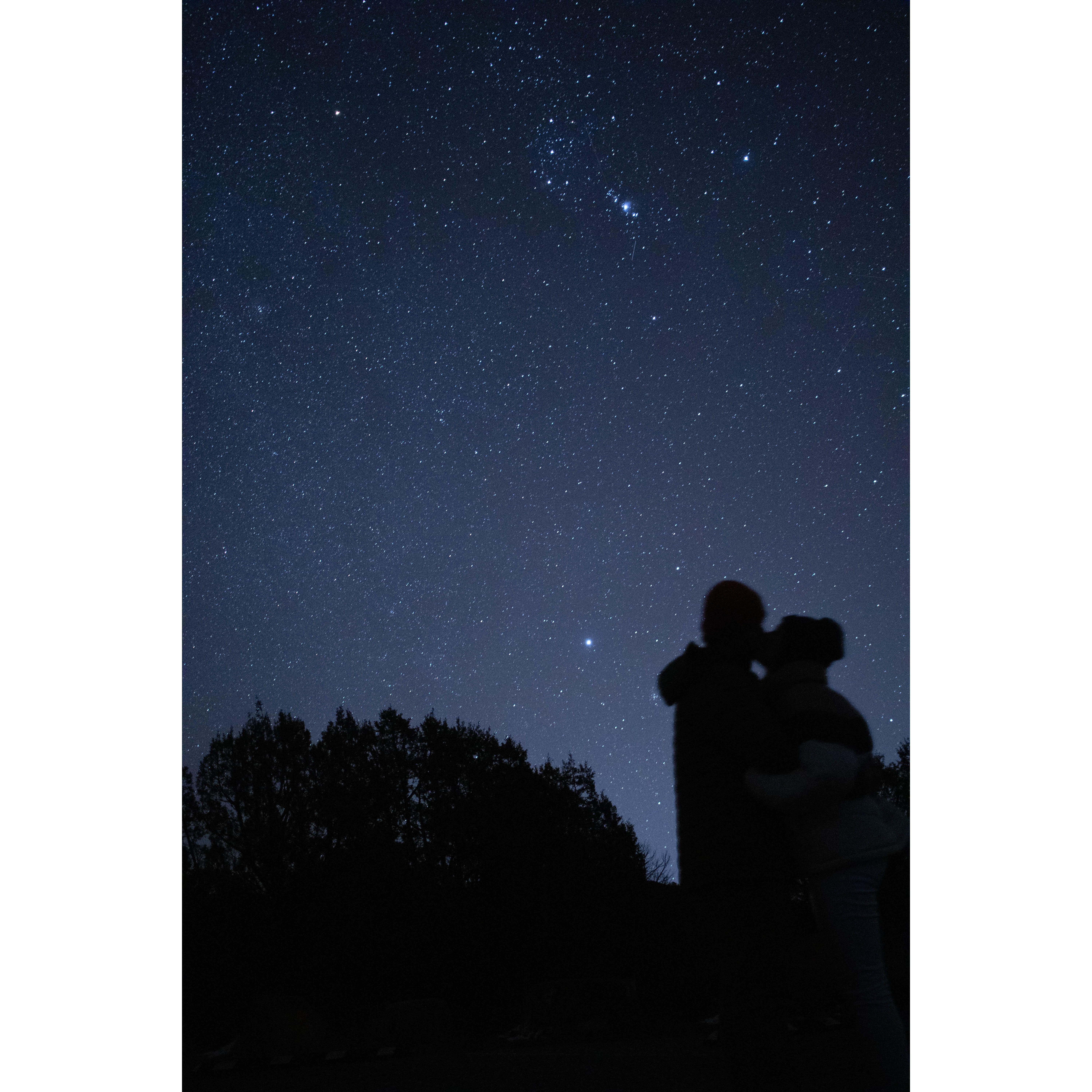 Standing Together Under Desert Stars