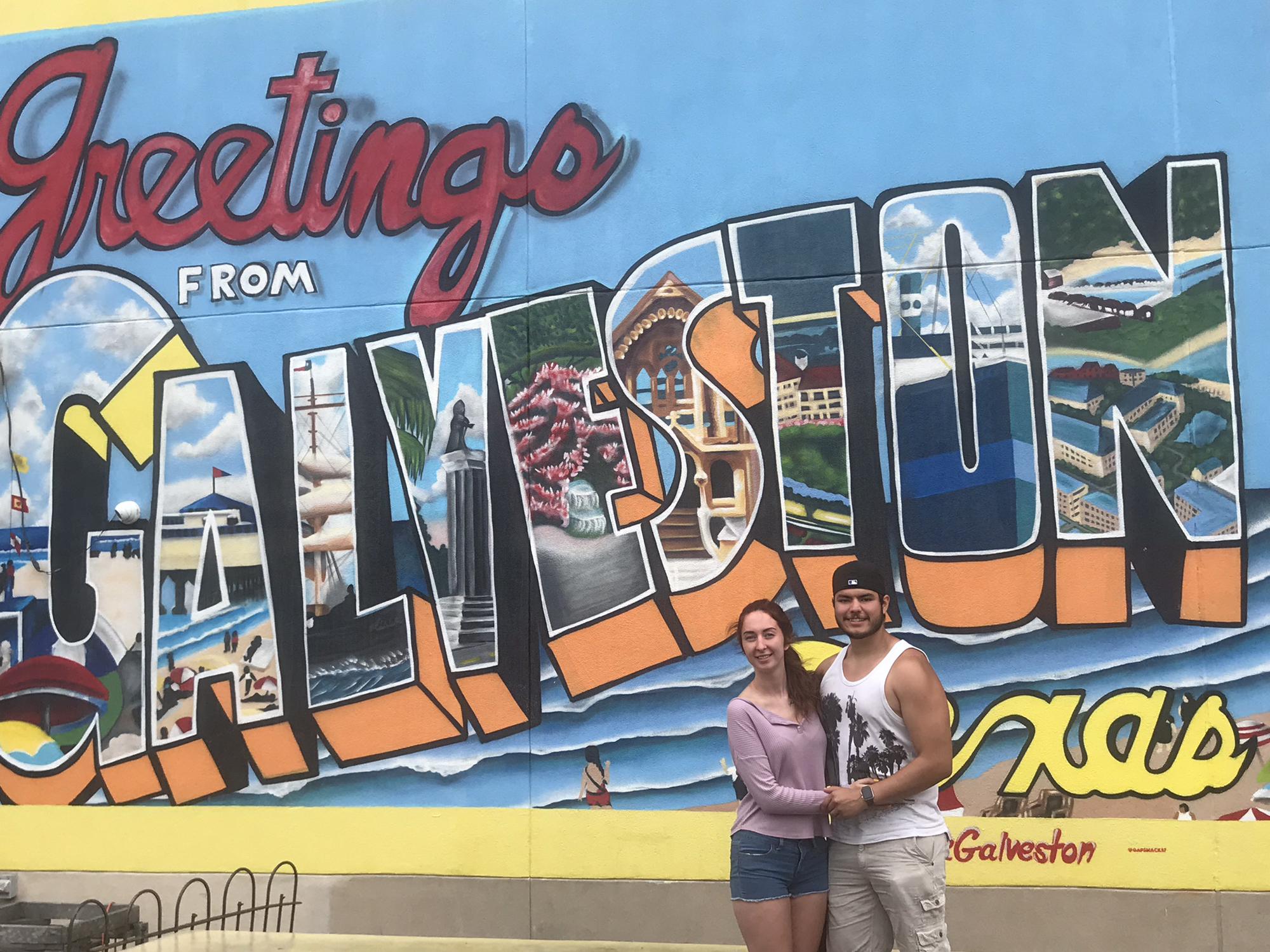 Our first vacation, Galveston TX