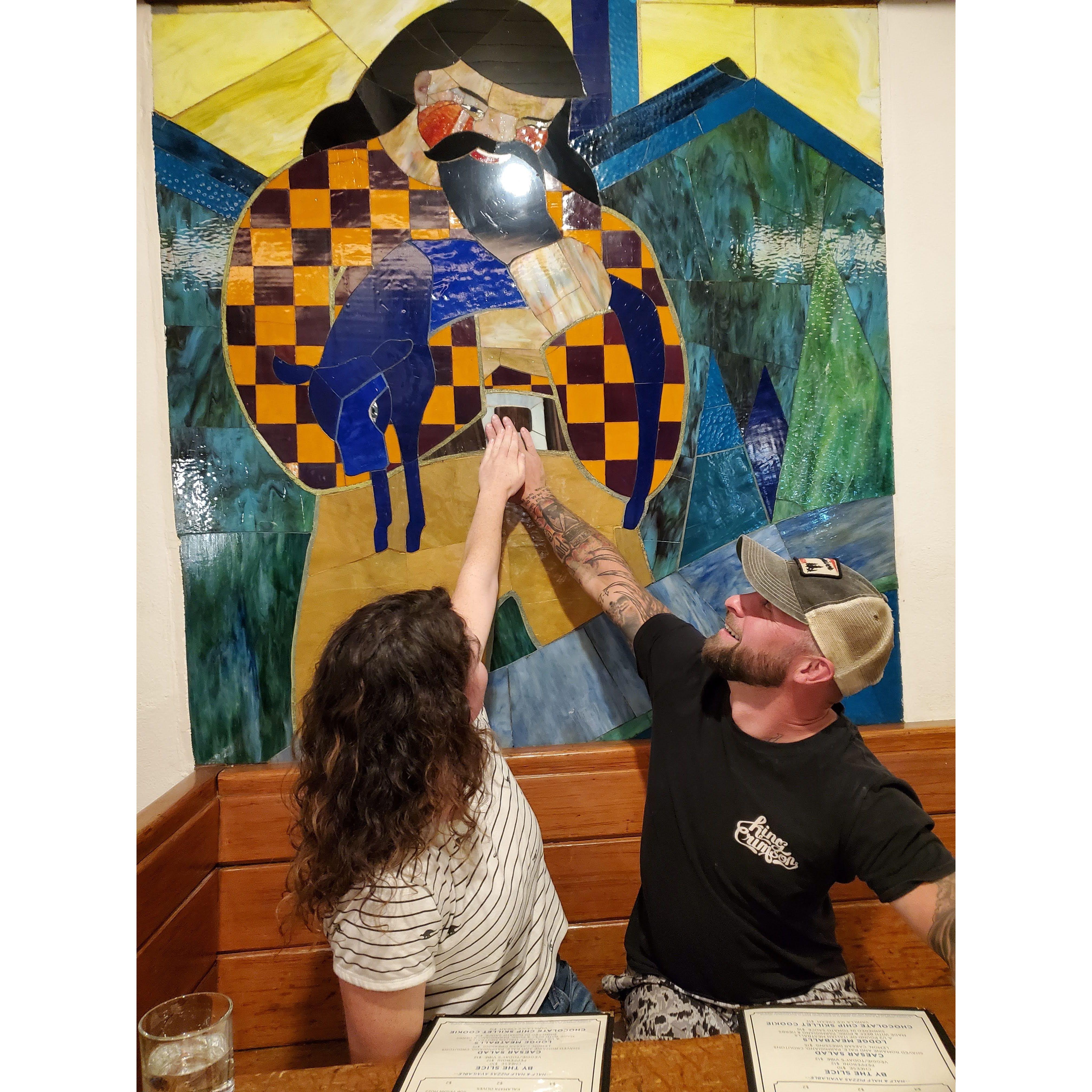 Who doesn't love Paul Bunyan? (hand placement not intentional)