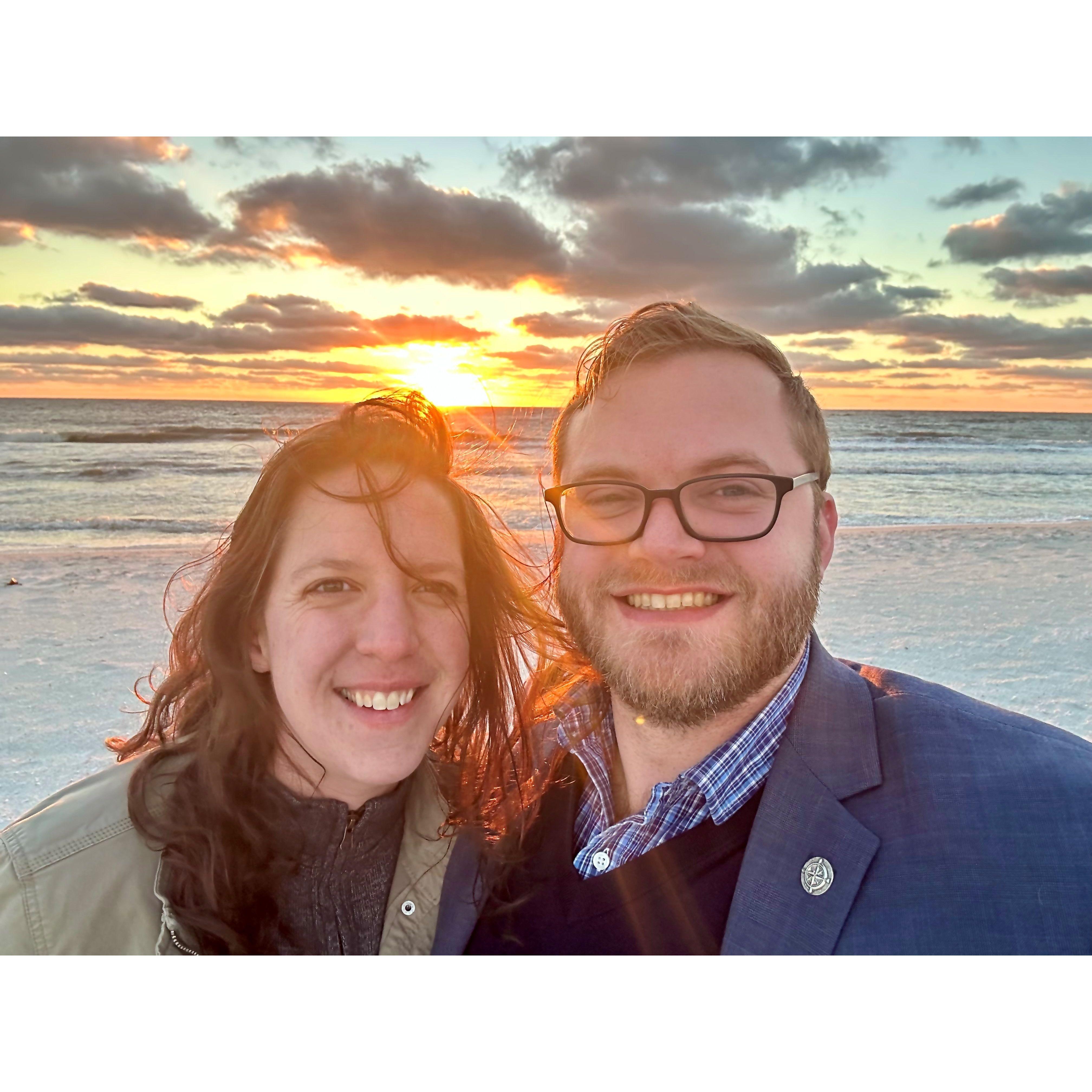 APSA on the beach in Tampa, Florida, 2023.