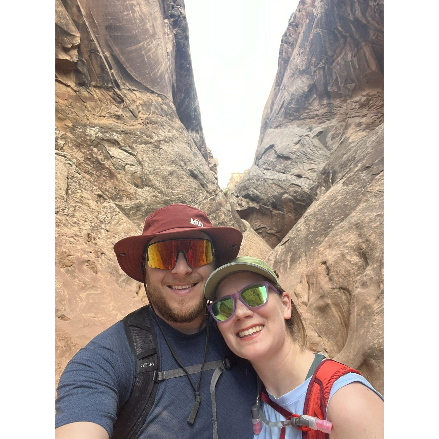 Slot canyons in southern Utah