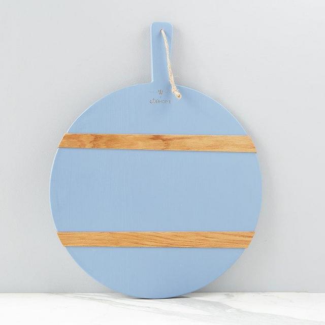 Caitlin Wilson French Blue Round Mod Charcuterie Board, Medium