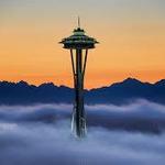 Space Needle and the Seattle Center
