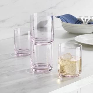 Tuscany Classics Stackable Tall Glass, Set of 4