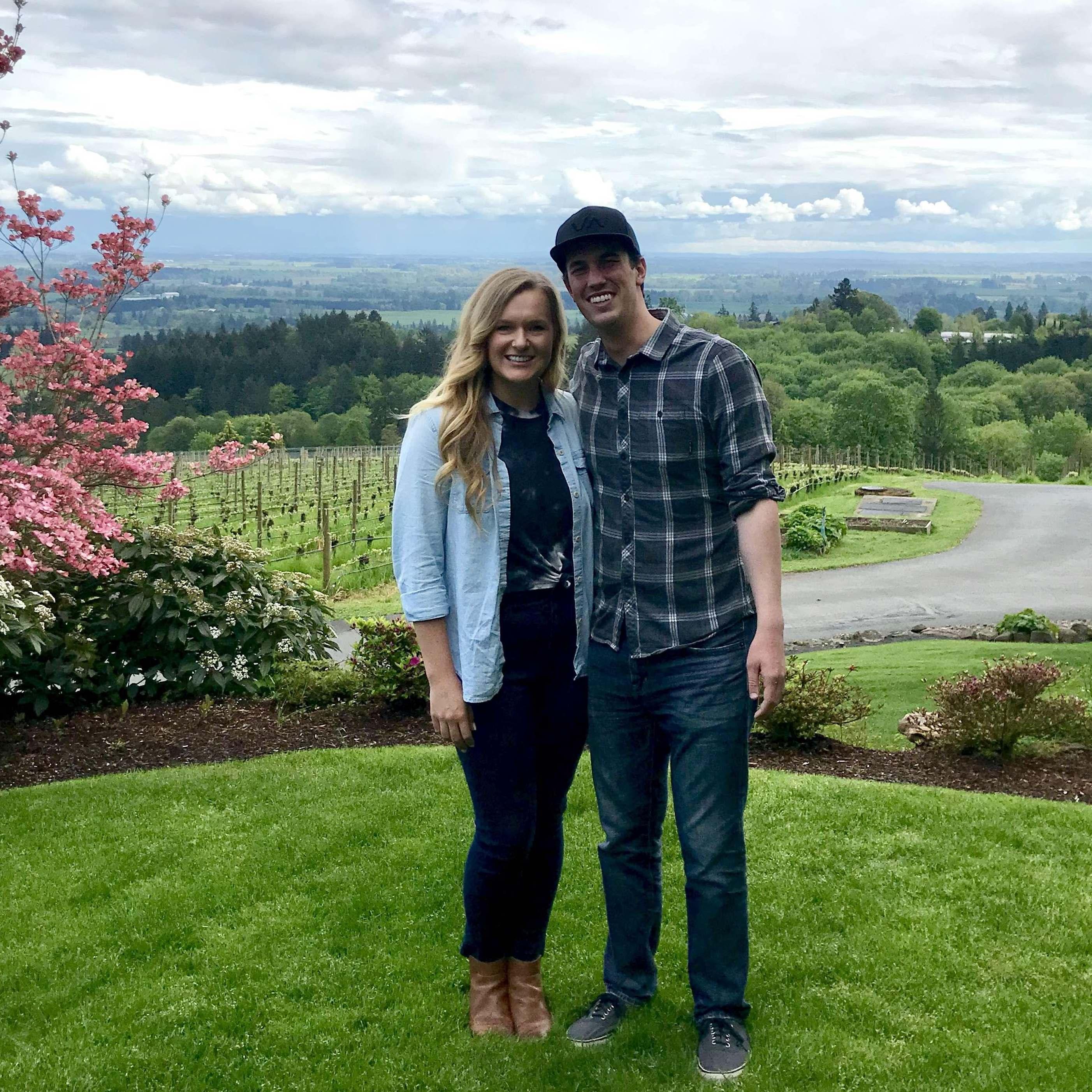 Visiting friends in Oregon