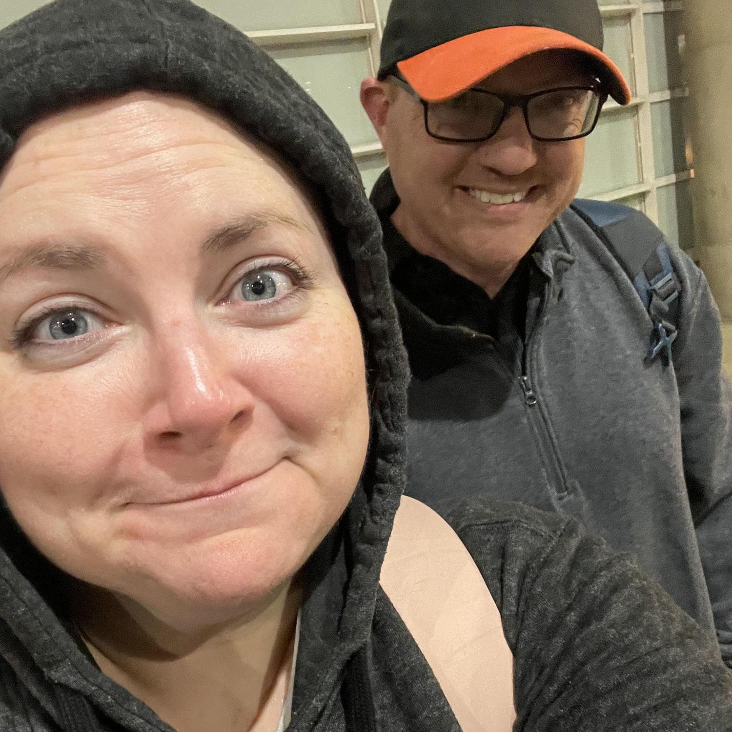 Back from our cruise and it was VERY COLD in DC