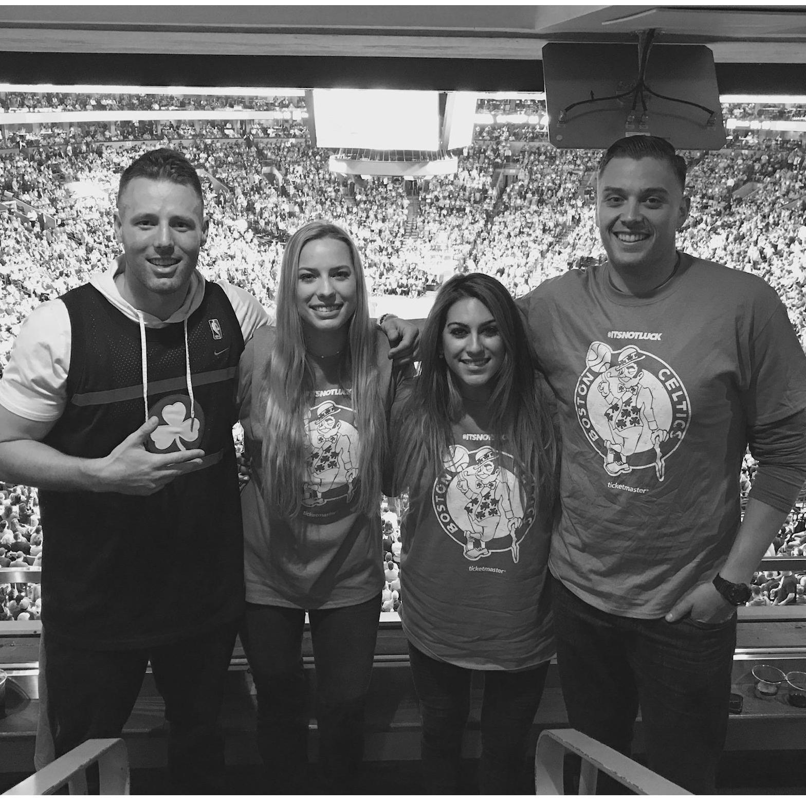 The Original Trip - Reese, Kathleen, Ava and Vince in Boston - Game 7 at the TD Garden
May 2017