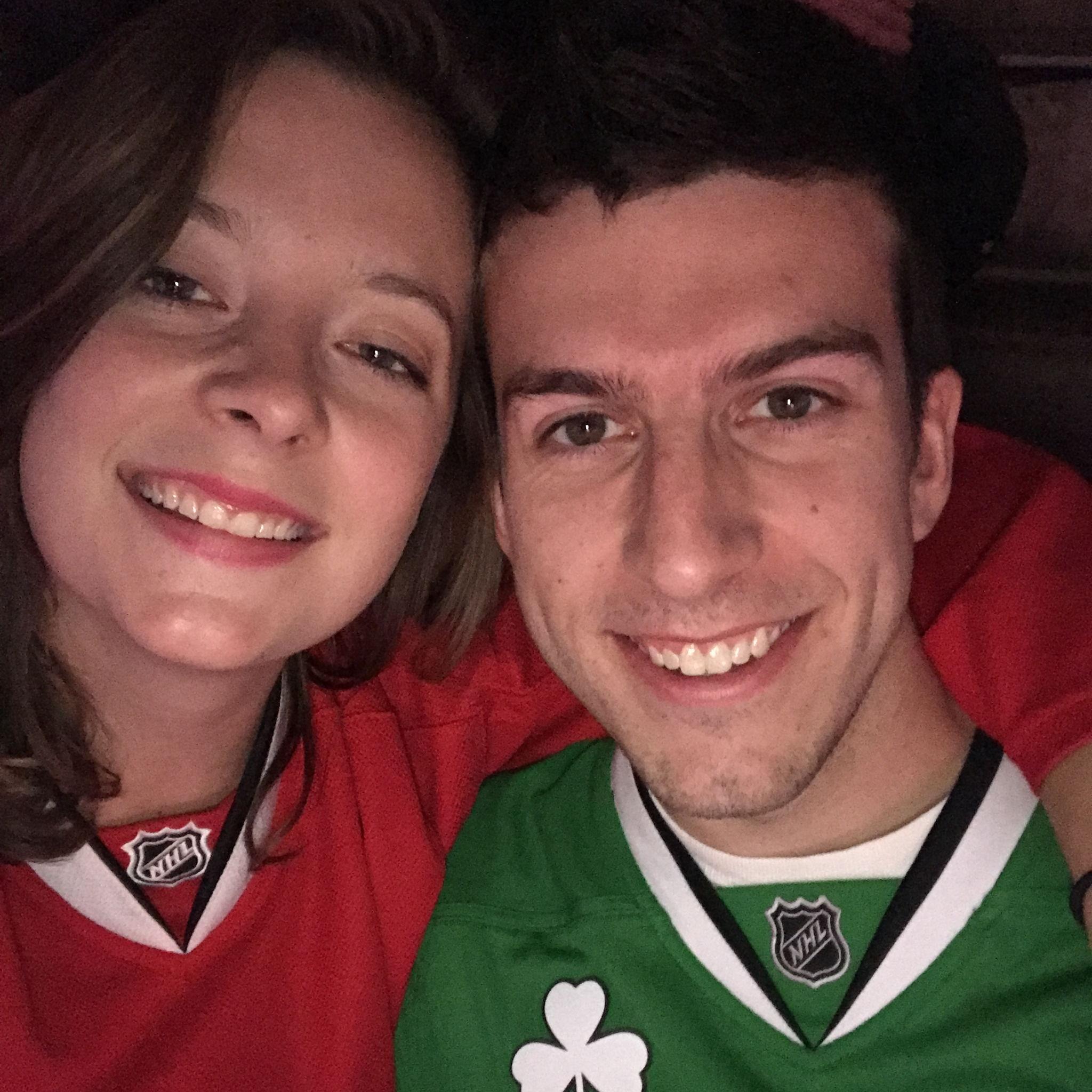 We love to go to sporting events.