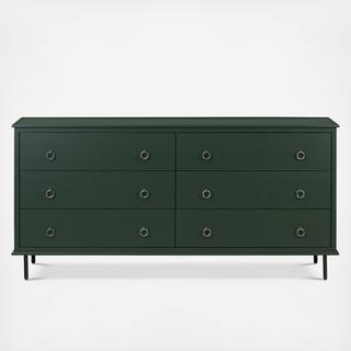 Reagan 6-Drawer Dresser