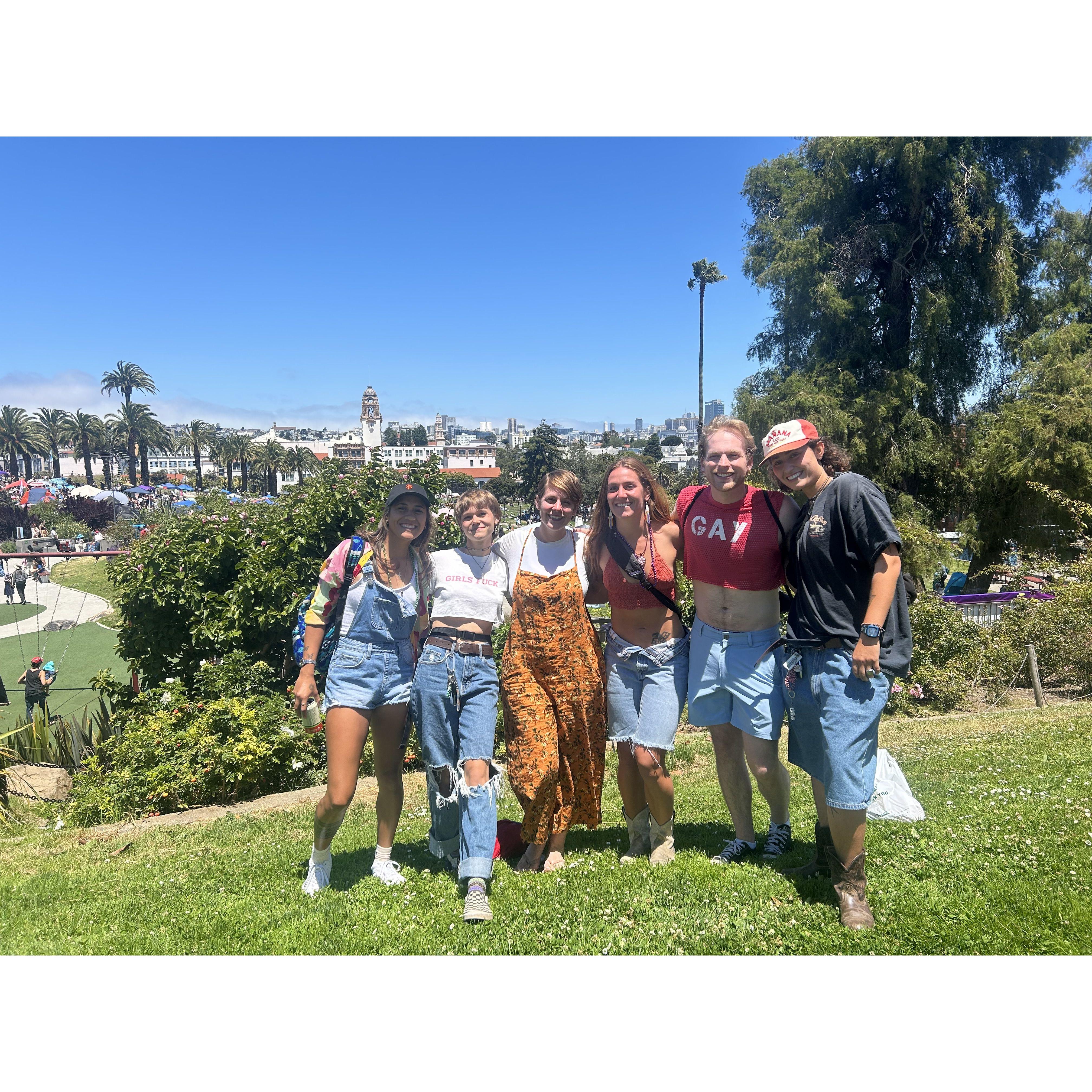 "Gay Beach", San Francisco Pride, June 2024