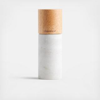 Marble & Wood Pepper Mill