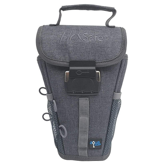 FlexSafe by AquaVault (on Shark Tank): Anti-Theft Portable Beach Chair Vault and Travel Safe. Packable, Lightweight & Slash Resistant. Use at the Beach, Pool, Waterpark, Cruise Ship, & More - Grey