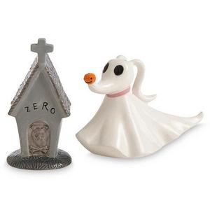 Zero and Dog House Salt and Pepper Set - Tim Burton's The Nightmare Before Christmas